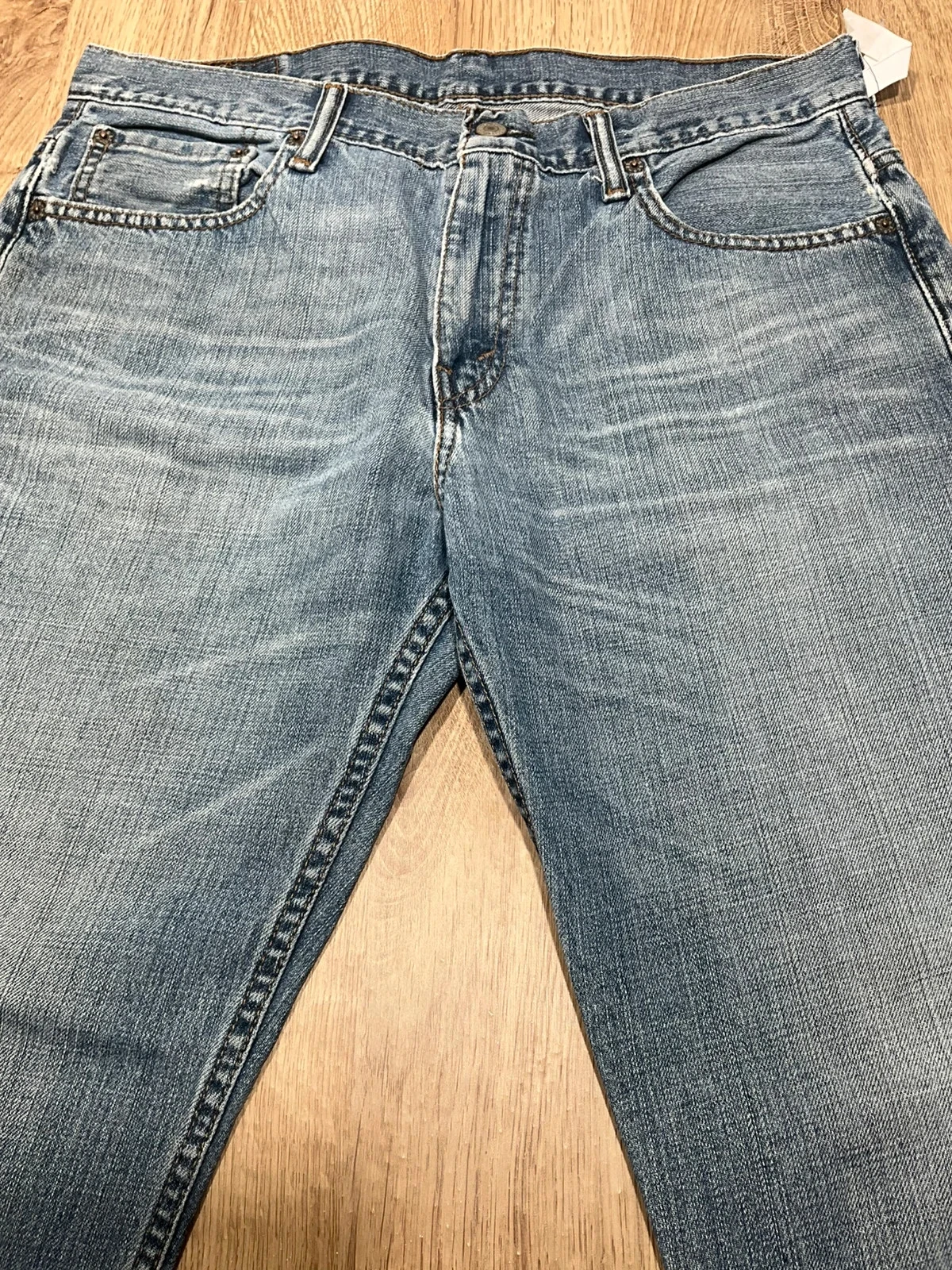 Jean Levi's Coupe Droite W32 L30 Vintage 100% Coton Bleu Délavé Lvh 184 – photo 5